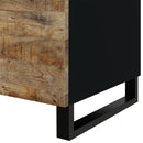 vidaXL tömör mangófa és szerelt fa dohányzóasztal 80 x 50 x 40 cm