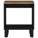 vidaXL tömör mangófa és szerelt fa dohányzóasztal 40 x 31 x 46 cm