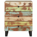 vidaXL tömör újrahasznosított és szerelt fa éjjeliszekrény 50x33x62 cm