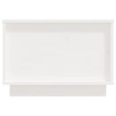 vidaXL fehér tömör fenyőfa dohányzóasztal 40x50x35 cm