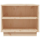 vidaXL tömör fenyőfa dohányzóasztal 90x49x40,5 cm