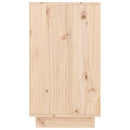 vidaXL tömör fenyőfa cipőszekrény 110 x 34 x 61 cm