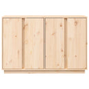 vidaXL tömör fenyőfa tálalószekrény 120x35x80 cm