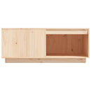 vidaXL tömör fenyőfa dohányzóasztal 100 x 101 x 40,5 cm