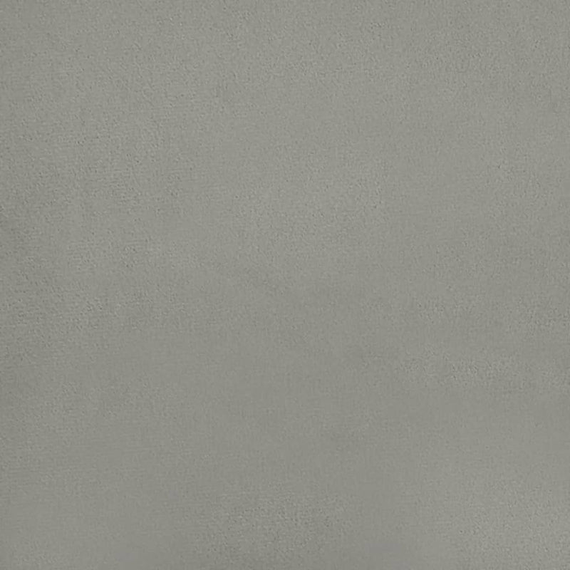 vidaXL 2 db világosszürke bársony fejtámla 72 x 5 x 78/88 cm