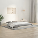 vidaXL fehér tömör fenyőfa ágykeret 135 x 190 cm Double