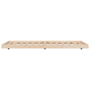 vidaXL tömör fenyőfa ágy matrac nélkül 90 x 200 cm