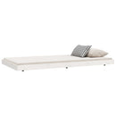 vidaXL fehér tömör fenyőfa ágy matrac nélkül 90 x 200 cm