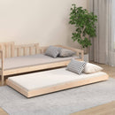 vidaXL tömör fenyőfa ágykeret matrac nélkül 90 x 190 cm