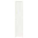 vidaXL fehér tömör fenyőfa magasszekrény 80 x 35 x 154 cm