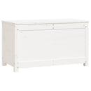 vidaXL fehér tömör fenyőfa tárolóláda 80 x 40 x 45,5 cm