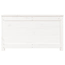 vidaXL fehér tömör fenyőfa tárolóláda 80 x 40 x 45,5 cm