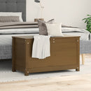 vidaXL mézbarna tömör fenyőfa tárolóláda 80x40x45,5 cm