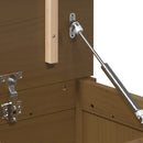 vidaXL mézbarna tömör fenyőfa tárolóláda 110x50x45,5 cm