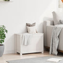 vidaXL fehér tömör fenyőfa tárolóláda 60x32x45,5 cm