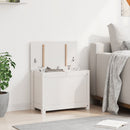 vidaXL fehér tömör fenyőfa tárolóláda 60x32x45,5 cm