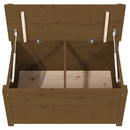 vidaXL mézbarna tömör fenyőfa pad 80 x 41 x 77 cm