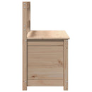 vidaXL tömör fenyőfa pad 110 x 41 x 76,5 cm