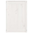 vidaXL fehér tömör fenyőfa szennyestartó láda 88,5 x 44 x 66 cm