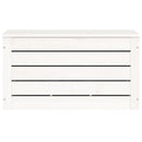 vidaXL fehér tömör fenyőfa tárolóláda 59,5 x 36,5 x 33 cm