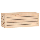 vidaXL tömör fenyőfa tárolóláda 89 x 36,5 x 33 cm
