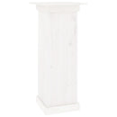 vidaXL fehér tömör fenyőfa virágtartó állvány 40 x 40 x 90 cm