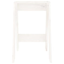 vidaXL 2 db fehér tömör fenyőfa ülőke 40x40x60 cm