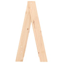 vidaXL 2 db tömör fenyőfa ülőke 40x40x75 cm