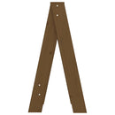 vidaXL 2 db mézbarna tömör fenyőfa ülőke 40x40x75 cm