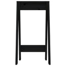 vidaXL 2 db fekete tömör fenyőfa ülőke 40 x 40 x 75 cm