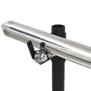 vidaXL rozsdamentes acél automata grillsütő motorral 150x46,5x82,5 cm