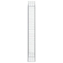 vidaXL íves horganyzott vas gabion kosár 100x30x220/240 cm