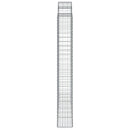 vidaXL íves horganyzott vas gabion kosár 200x30x220/240 cm