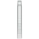 vidaXL íves horganyzott vas gabion kosár 300 x 30 x 220/240 cm