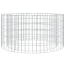 vidaXL horganyzott vas gabion tűzrakó Ø 100 cm