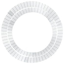 vidaXL horganyzott vas gabion tűzrakó Ø 100 cm