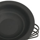 vidaXL acél tűztál piszkavassal 49 cm