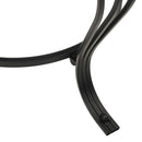 vidaXL acél tűztál piszkavassal 49 cm