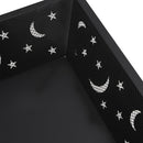 vidaXL acél XXL méretű tűztál piszkavassal 50 cm