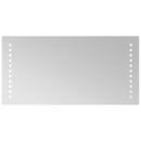 vidaXL LED-es fürdőszobatükör 20x40 cm