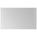 vidaXL LED-es fürdőszobatükör 30 x 50 cm
