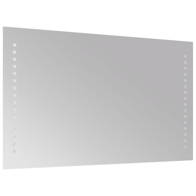 vidaXL LED-es fürdőszobatükör 30 x 50 cm