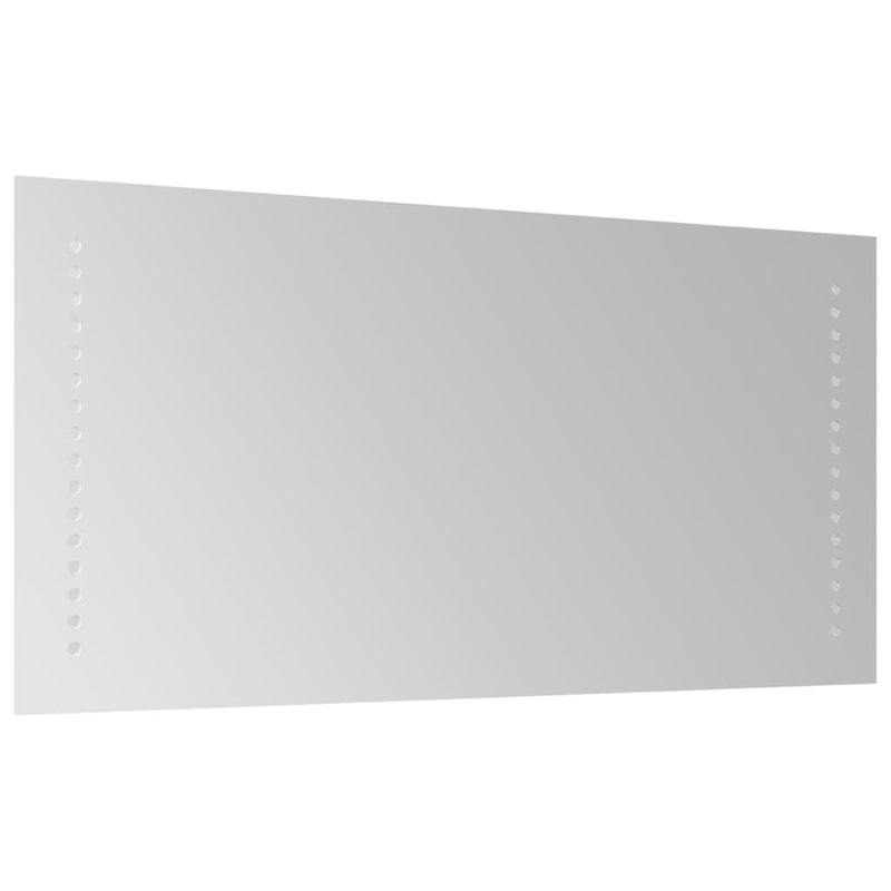 vidaXL LED-es fürdőszobatükör 30x60 cm