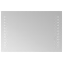 vidaXL LED-es fürdőszobatükör 40x60 cm