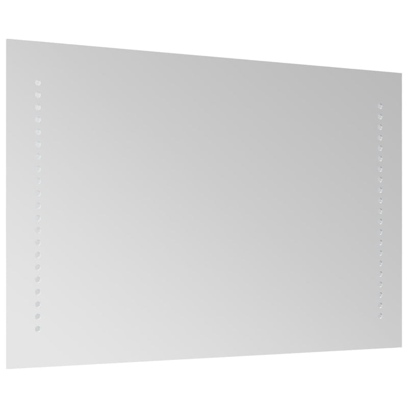 vidaXL LED-es fürdőszobatükör 40x60 cm