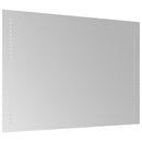 vidaXL LED-es fürdőszobatükör 50 x 70 cm