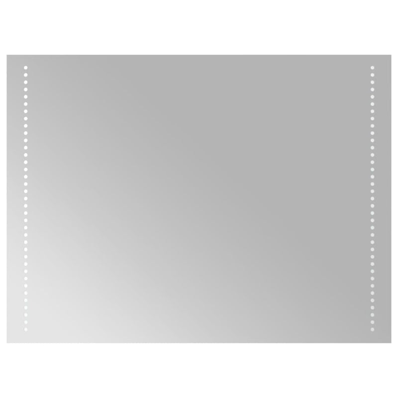 vidaXL LED-es fürdőszobatükör 60x80 cm