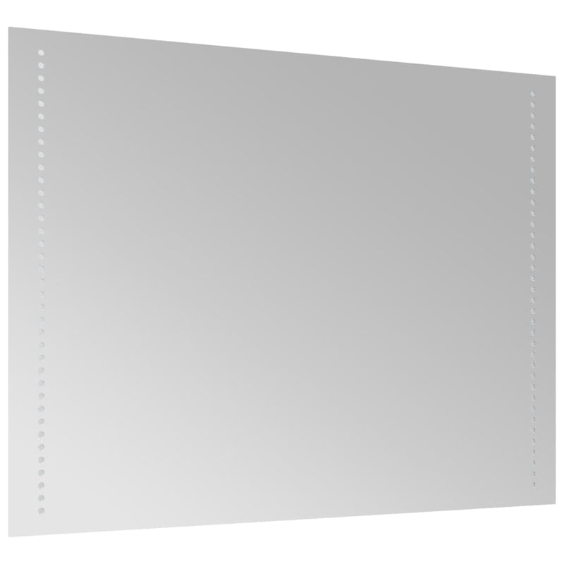 vidaXL LED-es fürdőszobatükör 60x80 cm