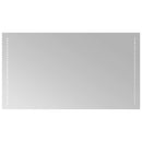 vidaXL LED-es fürdőszobatükör 50x90 cm