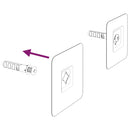 vidaXL LED-es fürdőszobatükör 50x100 cm